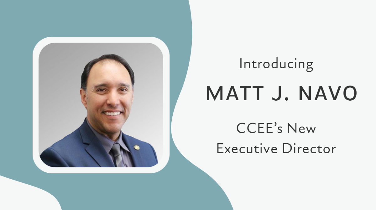 Introducing Matt J. Navo, CCEE’s New Executive Director