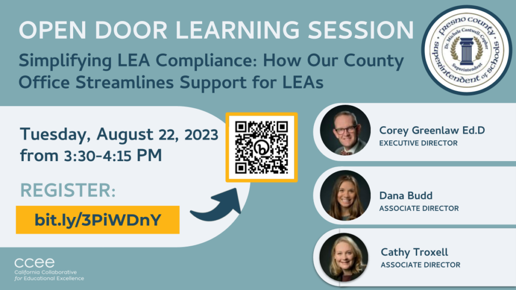 Open Door Session: Simplifying Lea Compliance: How Our County Office 